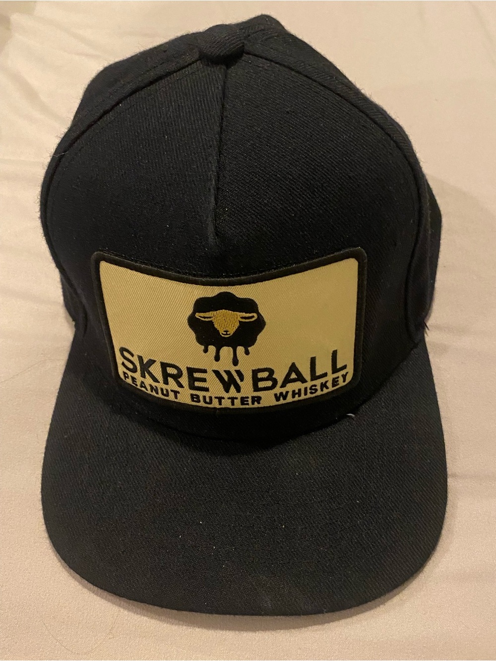 Black and Yellow Patch Cap - Men